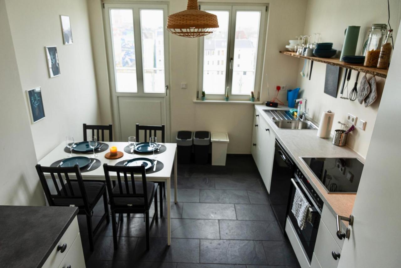 Woelkchen - Wohnung Mit Balkon, Holzdielen & Tv Bremerhaven Bagian luar foto